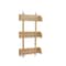 Rev-A-Shelf Maple Veneer, Light Brown, 13.13 in W, 25 in H, 4 in D, 4 in L, Light Brown 4ASR-18 - alternate 1